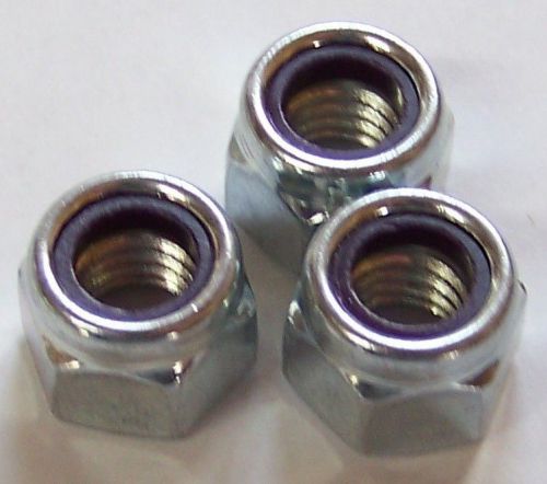 25 Qty-NC Nylon Insert Lock Nut 3/4-10 ZP(15865)