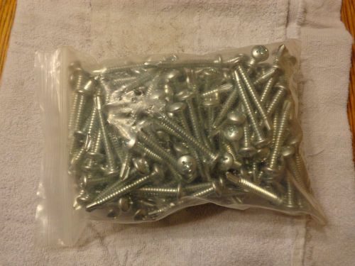 1/4&#034;-14 x 2&#034; Phillips Pan Head Self Drilling Screw Zinc #3 Point (QTY 200 )