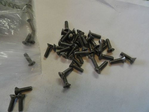 8-32 X 5/8&#034; Stainless Flat Head Socket Cap Screws