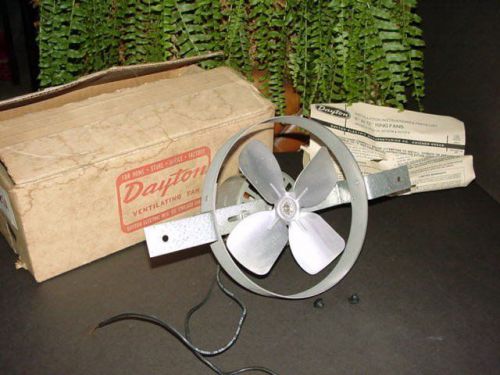 Dayton 6 inch RING FAN 2C221A - ventilating - 1/100 HP 150 cfm - motor 3M534