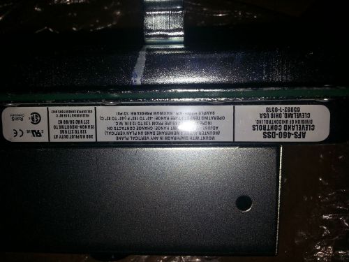 Cleveland Controls Air Pressure Switch