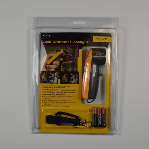 Fluke rld2 uv leak detector flashlight - new! for sale