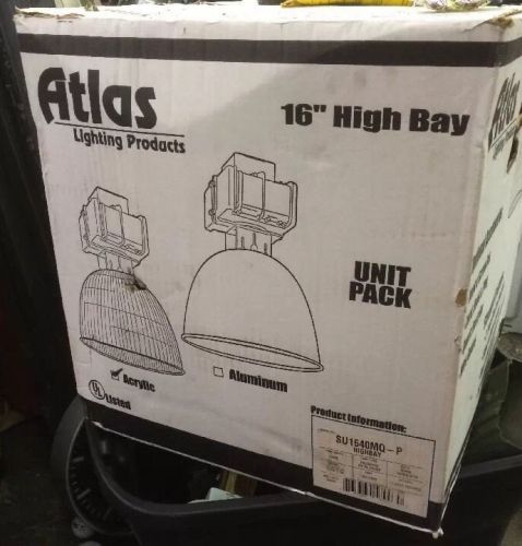 ATLAS LIGHTING BAYLIGHTER 16 HIGH BAY SU1640MQ-P 400 WATT METAL HAYLIDE 277 VOLT