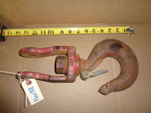 Crosby / Mckissick  Hoist Hook Swivels  Winch Rig Nov188