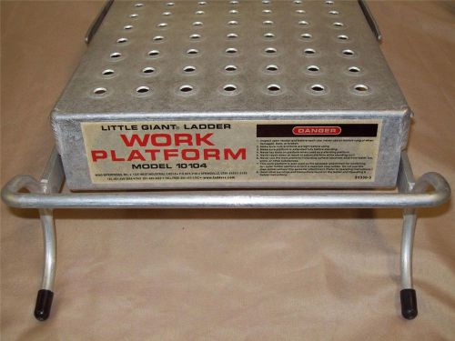 Aluminum Work Platform for the Little Giant Ladder, #10104