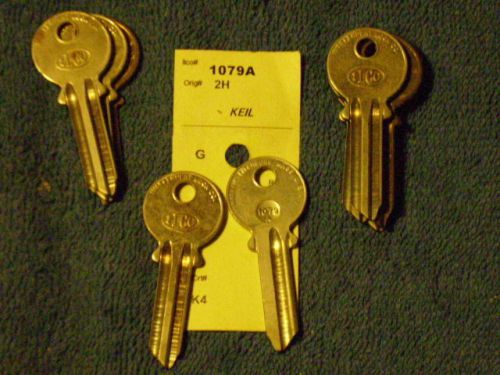 VINTAGE ILCO KEY BLANKS FOR VINTAGE KEIL LOCKS, ILCO #1079A / 2H