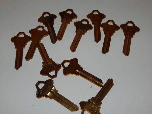 12 Key Blanks STAR 6SH4 Locksmith Lot