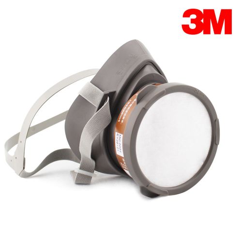 3M 3200 (4-Piece Suit) Reusable Respirator Painting Spraying Face Mask/Gas Mask