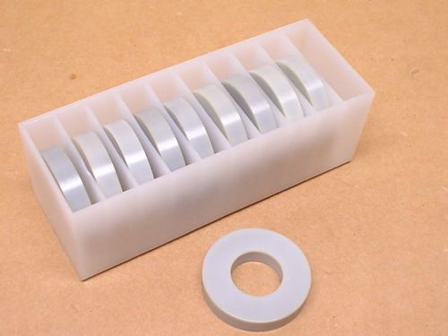 Lot of 10 Rotary Technologies Rottec MU-1000 Round Ceramic Silver Nitrate Insert