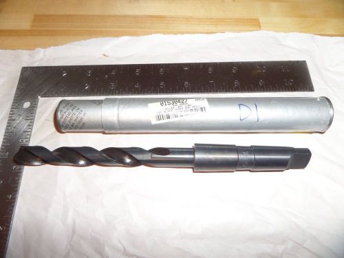 Interstate 21/32&#034;  #3 Taper Shank 3MT Drill Bit HSS 10&#034; OAL  ((#D1))