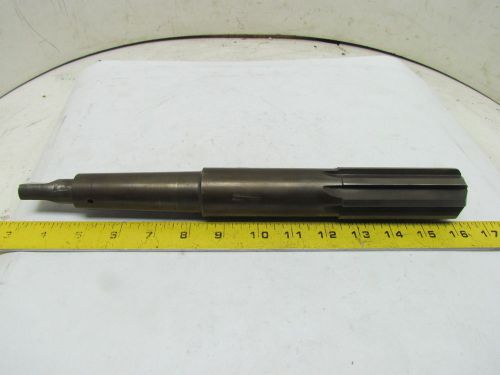 Cleveland 1-5/8&#034; 1.625 #4mt morse taper shank reamer hss 8pt straight flute usa for sale