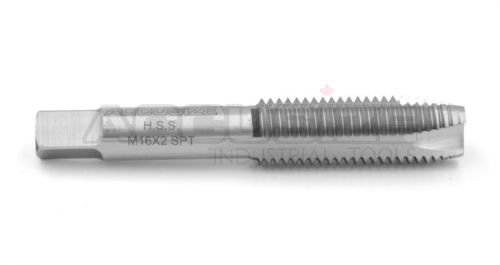 1 Pc M16x2.0 Metric Hss Spiral Point Taps, 3 Flute, D7, #SPT-16M-200