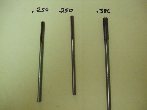 ATLAS LATHE SOUTHBEND CLAUSING 3 PC. CHUCKING REAMER SET