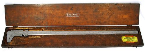 STARRETT No. 123 26&#034; MASTER VERNIER CALIPER