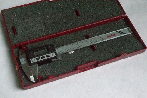 NEW Starrett No. 721 Digital Calipers INCH/MM .0001-6&#034; in Case