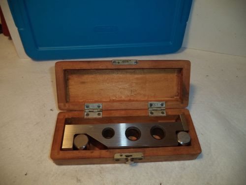 Fowler 5&#034;-15/16  Sine Bar with Storage Case,