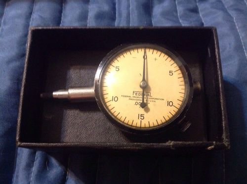 Vintage Federal Dial Gauge .0005&#034; - C5M