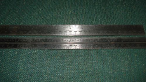 STARRETT B300-36R REGULAR (SHINY) BLADE IN/METRIC GRADS 32NDS, 64THS, 1MM, 1/2MM