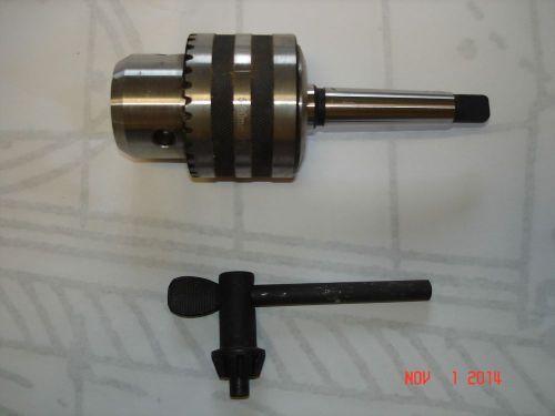 Lathe Drill Chuck MT 2 -JT 3 - 3/4&#034;  (5mm to 20mm)