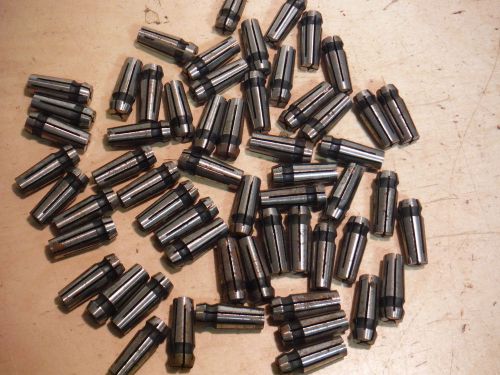 Pile of 1/8&#034; collets possibly for die grinder machinist tool jig fixture for sale