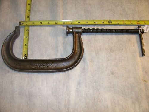 C Clamp, Vintage Williams # 406 Deep Throat 6&#034; C Clamp with original Box, USA