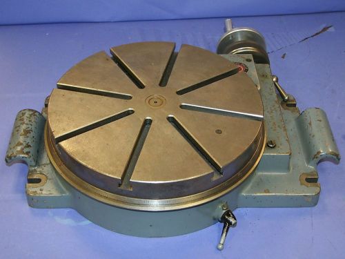 Used Hauser 12&#034; Rotary Table 360MM