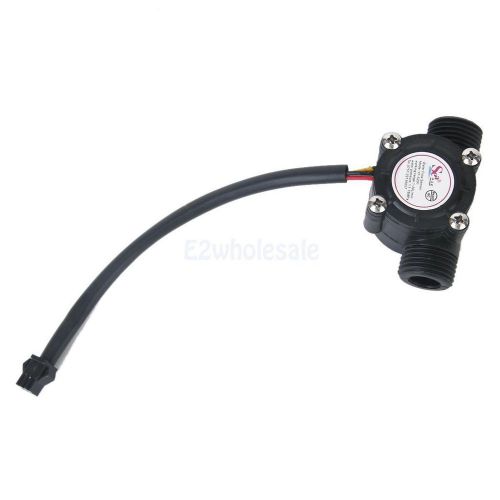 1/2&#034; Water Flow Sensor Flowmeter Hall Sensor Control Range 1-30L/min 1.75Mpa