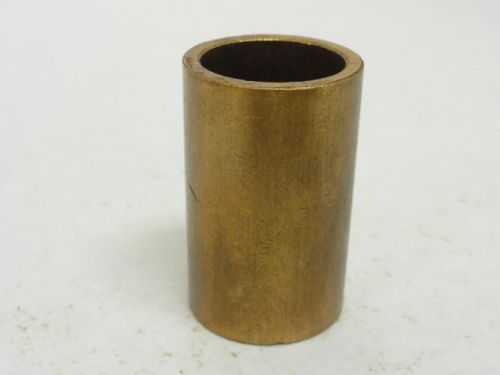 145437 Old-Stock, Triangle 01120-25 Bronze Sleeve Bearing, 1&#034; ID, 1-1/4&#034; OD, 2&#034;