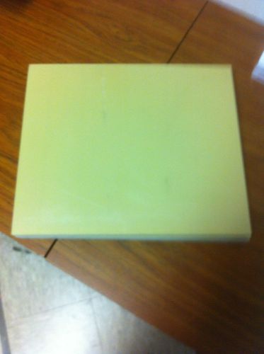 Fiberglass - G10 plate size 14&#034; x 11.7/8&#034; x 1/2&#034; thick with sharp corners NEW