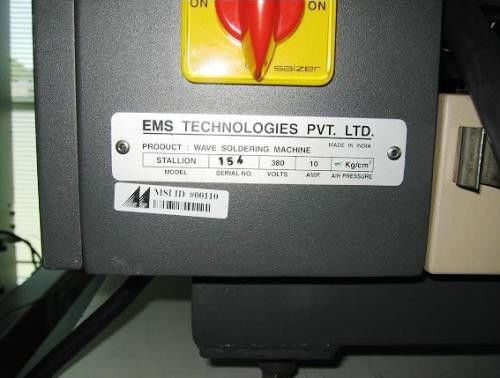 Ems stallion - wave soldering machine for sale