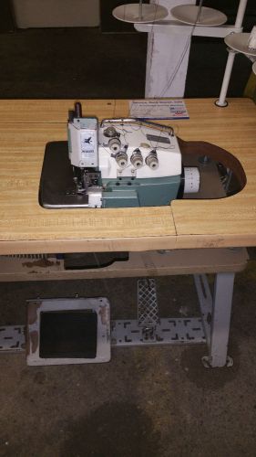 *USED* PEGASUS OVERLOCK 4 THREAD INDUSTRIAL SEWING MACHINE