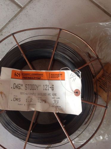 Stoody welding wire .045&#034; 121- G shielded 1/2 roll