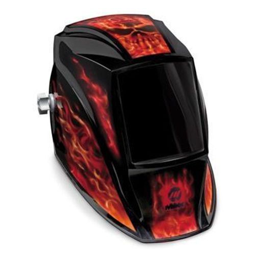 Miller 238496 Welding Helmet, MP-10 Inferno Shade 10 Non-Auto Darkening