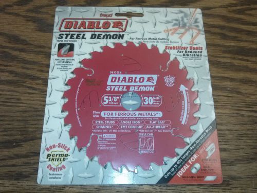 Freud D0530FM 5-3/8&#034; Diablo Steel Demon Circular Saw Blade Free Shipping + Full