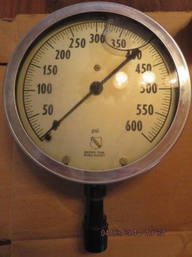 ASHCROFT Gauge 1009 AL 600 PSI 30953-43 Glycerine Filled 0-600 PSI