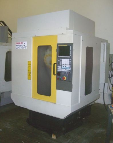 Fanuc robodrill t14ie cnc vertical mill, fanuc 31i-a5, 20.16.13&#034;, 10000 rpm 2006 for sale