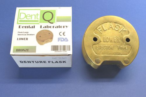 Dental laboratory bronze denture lower flask 045-2-l dentq for sale