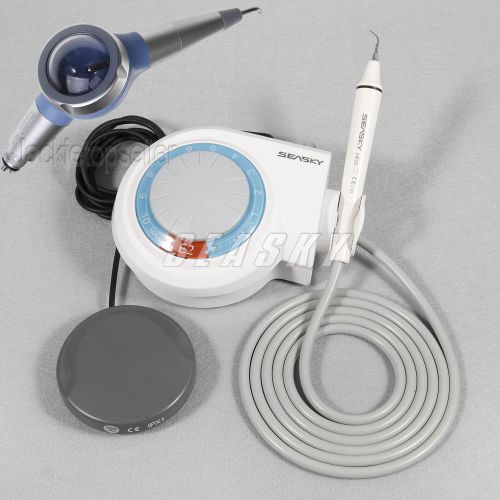 New dental ultrasonic piezo scaler kit woodpecker ems + jet prophy/air polisher for sale