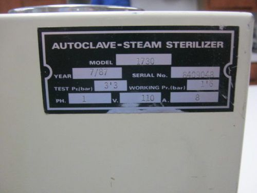 Tuttnauer Autoclave