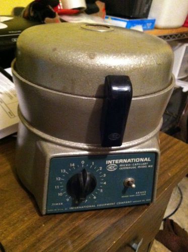 IEC MB Micro Capillary 14,000 RPM Centrifuge w/ #275 Rotor &amp; Tool