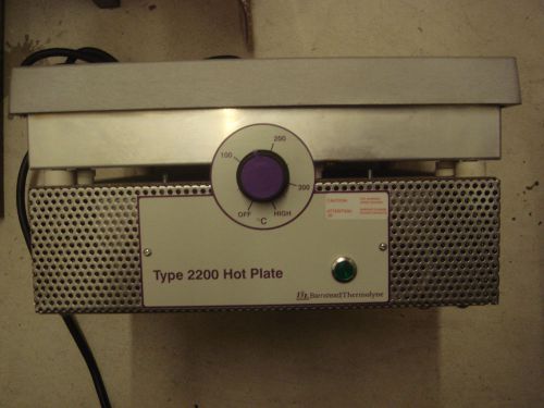 Barnstead International type 2200 hot plate