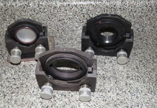 ^^ AEROTECH  LASER MIRROR MOUNT LOT OF THREE  - a