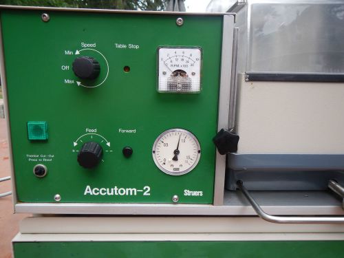 Struers Accutom-2 Precision Cut-Off Saw