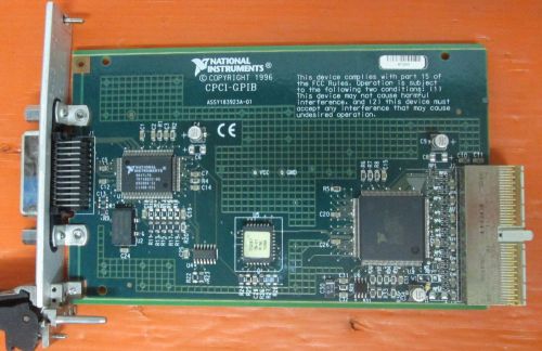 NATIONAL INSTRUMENTS CPCI-GPIB ASSY183923A-01