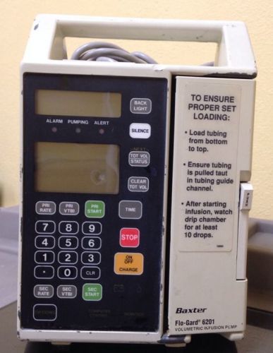 Baxter Flo-Gard 6201 Volumetric Infusion Pump