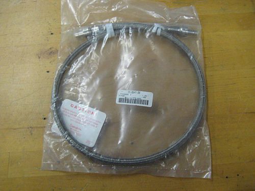 New Swagelok Braided Stainless Steel Hose Assembly 3/8&#034; Diamter SS-6BHT-36