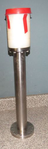 HUNTINGTON LABS 27&#034; LONG 6&#034; FLANGE VALVE LAB SETUP / ACCESSORY