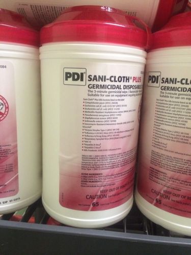 PDI Sani-cloth Plus Extra Large Cloths- Case Of 6.  $54.   $9 Each.