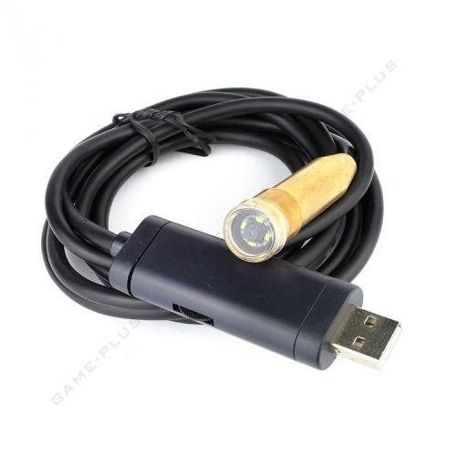 2m mini snake tube camera borescope endoscope inspection usb cable wire camera for sale