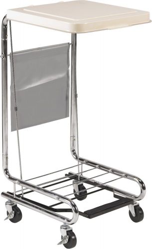 Hamper Stand with Poly-Coated Steel Lid